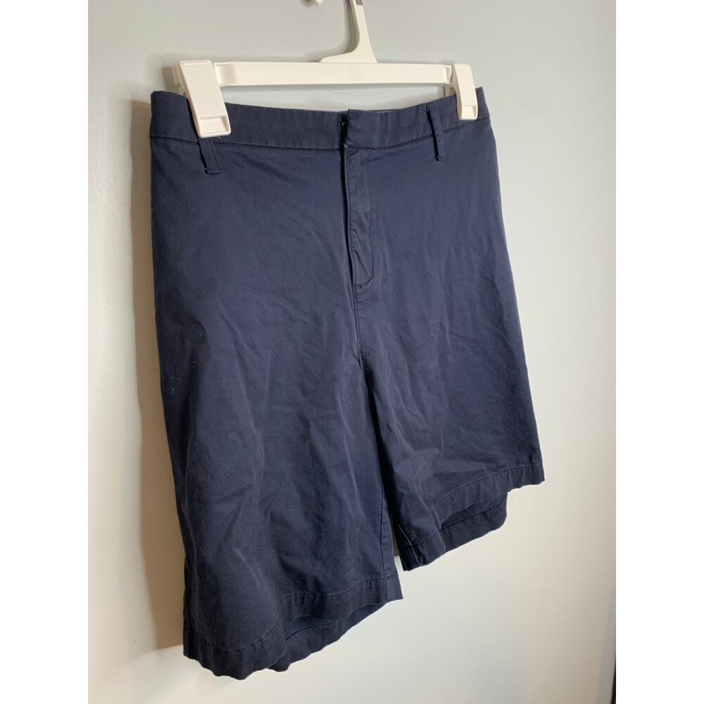 Tommy Hilfiger Women's 18W Navy Shorts Knee Length - Picture 2 of 8